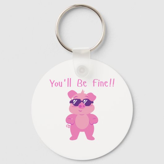 Technoblade Schlüsselanhänger (Vorderseite)