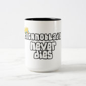 Technoblade Zweifarbige Tasse (Mittel)