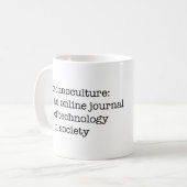 Technoculture Tasse (Vorderseite Links)