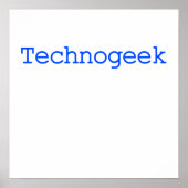 Technogeek Poster (Vorne)