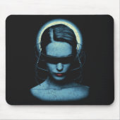 Technoir - Sci-fi Streetwear Desgin Mousepad (Vorne)