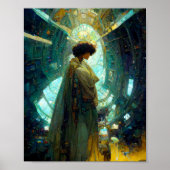 Technokrat Altar Science Fiction Art Poster (Vorne)