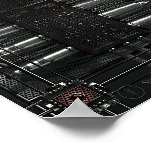 Technokratie Poster (Ecke)