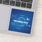 Technologie Aufkleber
