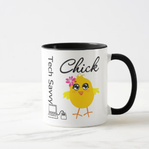 Technologie-ausgebufftes Küken Tasse