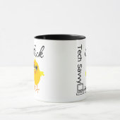 Technologie-ausgebufftes Küken Tasse (Zentrum)