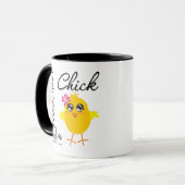 Technologie-ausgebufftes Küken Tasse (Vorderseite Links)