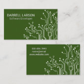 Technologie-Computerhardware Visitenkarte (Vorne/Hinten)