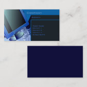 Technologie Dienstleistungen Visitenkarte (Vorne/Hinten)