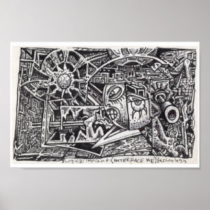 Technologie für chirurgisches Implantat (Interface Poster