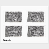 Technologie für chirurgisches Implantat (Interface Rechteckiger Aufkleber (Blatt)