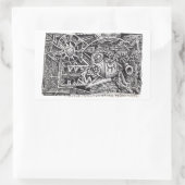 Technologie für chirurgisches Implantat (Interface Rechteckiger Aufkleber (Tasche)