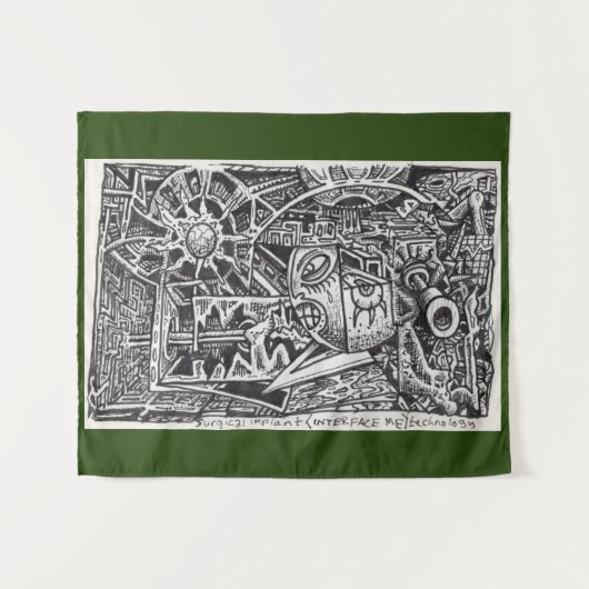 Technologie für chirurgisches Implantat (Interface Wandteppich (Vorderseite (Horizontal))