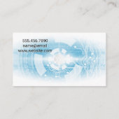 Technologie-Hardware-Logo Visitenkarte (Rückseite)