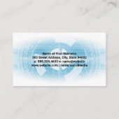 Technologie-Hintergrund | Circuit Business Card Visitenkarte (Rückseite)