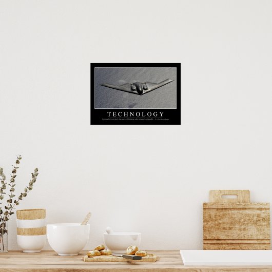 Technologie: Inspiration Poster (Küche)