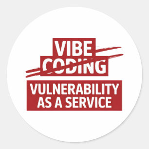 Technologie Internet Coding lustig Runder Aufkleber