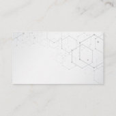 Technologie | Metallkonstruktionen | Computerlogo Visitenkarte (Rückseite)
