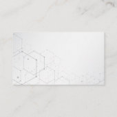 Technologie | Mikrochip-Logo Visitenkarte (Rückseite)