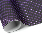 Technologie mit schwarzem Hintergrund. 3d-Illustra Geschenkpapier (Rolleneckpunkt)