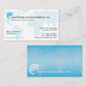 Technologie-oder Kommunikations-Visitenkarte Visitenkarte (Vorne/Hinten)