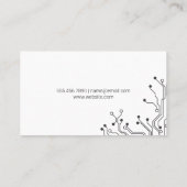 Technologie | Schalttafel Visitenkarte (Rückseite)