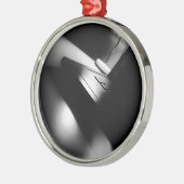 Technologie Silbernes Ornament (Links)