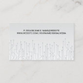 Technologie-Software-Logo Visitenkarte (Rückseite)