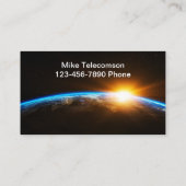 Technologie-Telekommunikations-Dienstleistungen Visitenkarte (Rückseite)