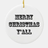 Technologie-Turm-Weihnachtsverzierung Keramik Ornament (Hinten)