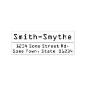 Technologie und Computerthemenname und -adresse Gummistempel (Prägung)