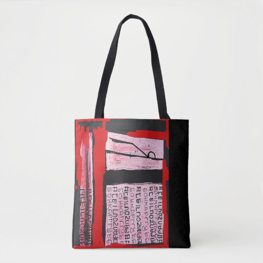 TECHNOLOGIE UND DEPRESSIONEN TASCHE (Vorderseite)