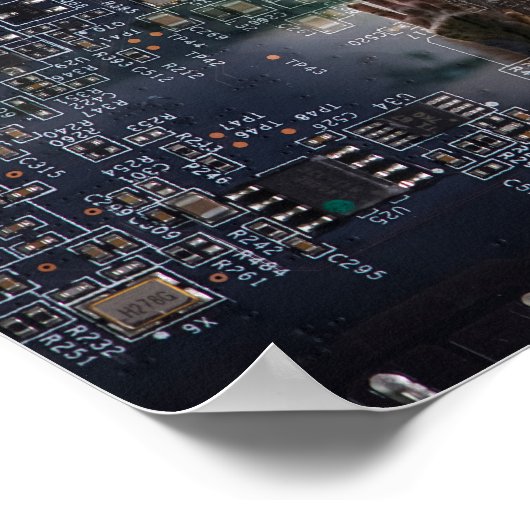 Technologie und Natur. Poster (Ecke)