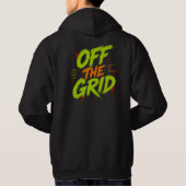 Technologie und Remote-Arbeit Hoodie (Rückseite)