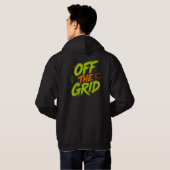 Technologie und Remote-Arbeit Hoodie (Schwarz voll)