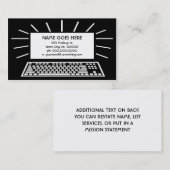 Technologie Visitenkarte (Vorne/Hinten)