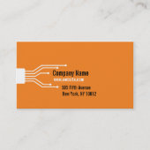 Technologie-Visitenkarte Visitenkarte (Vorderseite)