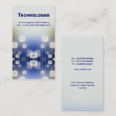 Technologie-Visitenkarte Visitenkarte (Vorne/Hinten)