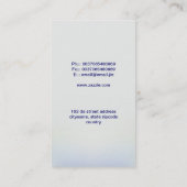 Technologie-Visitenkarte Visitenkarte (Rückseite)