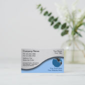 Technologie-Visitenkarten Visitenkarte (Stehend Vorderseite)