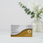 Technologie-Visitenkarten Visitenkarte (Stehend Vorderseite)