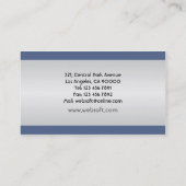 Technologie - Visitenkarten Visitenkarte (Rückseite)