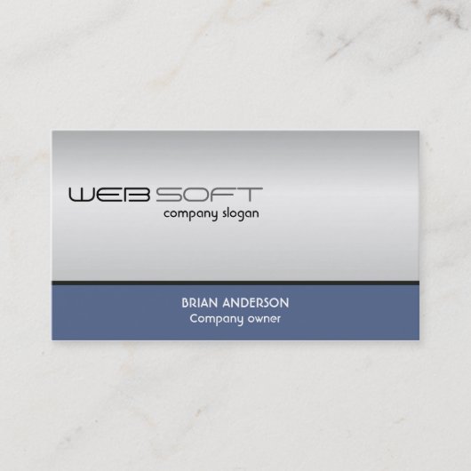 Technologie - Visitenkarten Visitenkarte (Vorderseite)