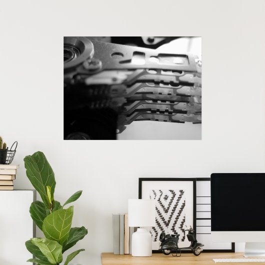 Technologieantrieb Poster (Heimbüro)