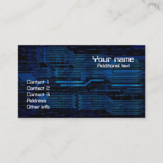 Technologieart-Visitenkarte Visitenkarte