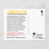 Technologiebedürfnis Postkarte (Rückseite)