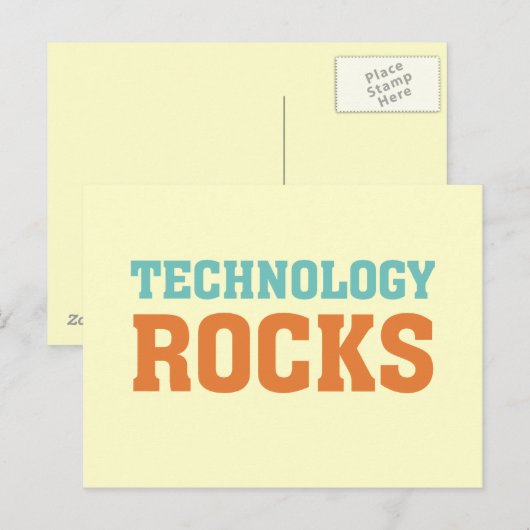 Technologiefelge Postkarte (Vorne/Hinten)