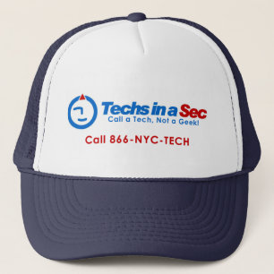 Technologien in einer Art der sek-NYC Truckerkappe