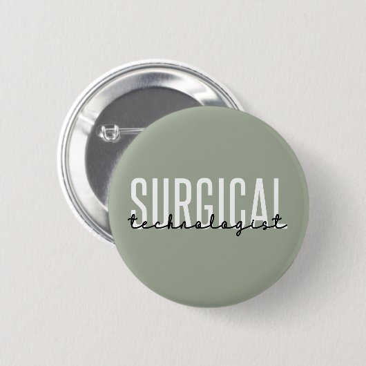 Technologierin Med Surg Tech Operation Tech Button (Vorne & Hinten)