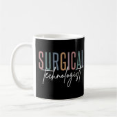 Technologierin Med Surg Tech Operation Tech Kaffeetasse (Links)